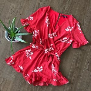 Summer floral romper!